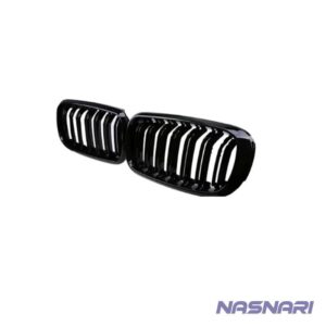 image of BMW X5 F15 2014-2018 Gloss Black Double Slat grilles