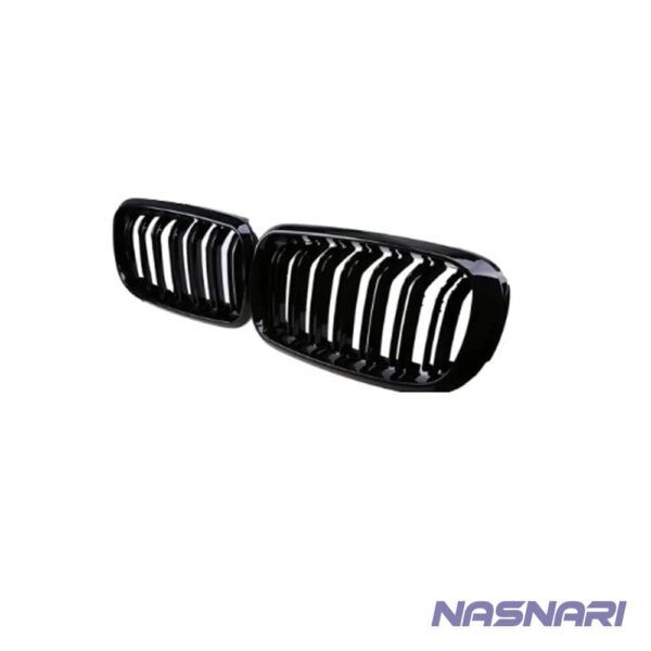 image of BMW X5 F15 2014-2018 Gloss Black Double Slat grilles