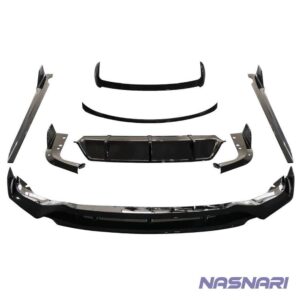 image of BMW X5 G05 M Sport 2019-2022 Gloss Black M Performance Aero Front Splitter, Side Skirt Extensions, Rear Diffuser, Roof and Boot Spoiler